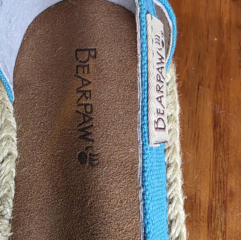 BearPaw Women's Vibrant Blue Espadrilles - Picture 7 of 8